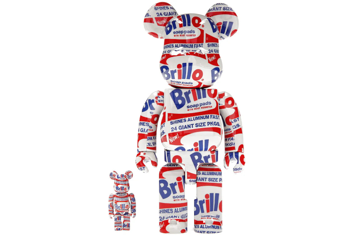 ANDY WARHOL "Brillo" 100% & 400% Set
