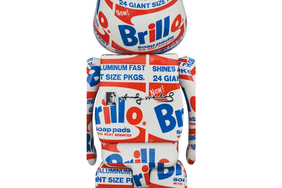 ANDY WARHOL "Brillo" 100% & 400% Set