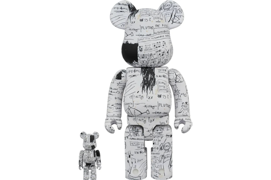 Jean-Michel Basquiat 3 “Pluto” 100% & 400% set
