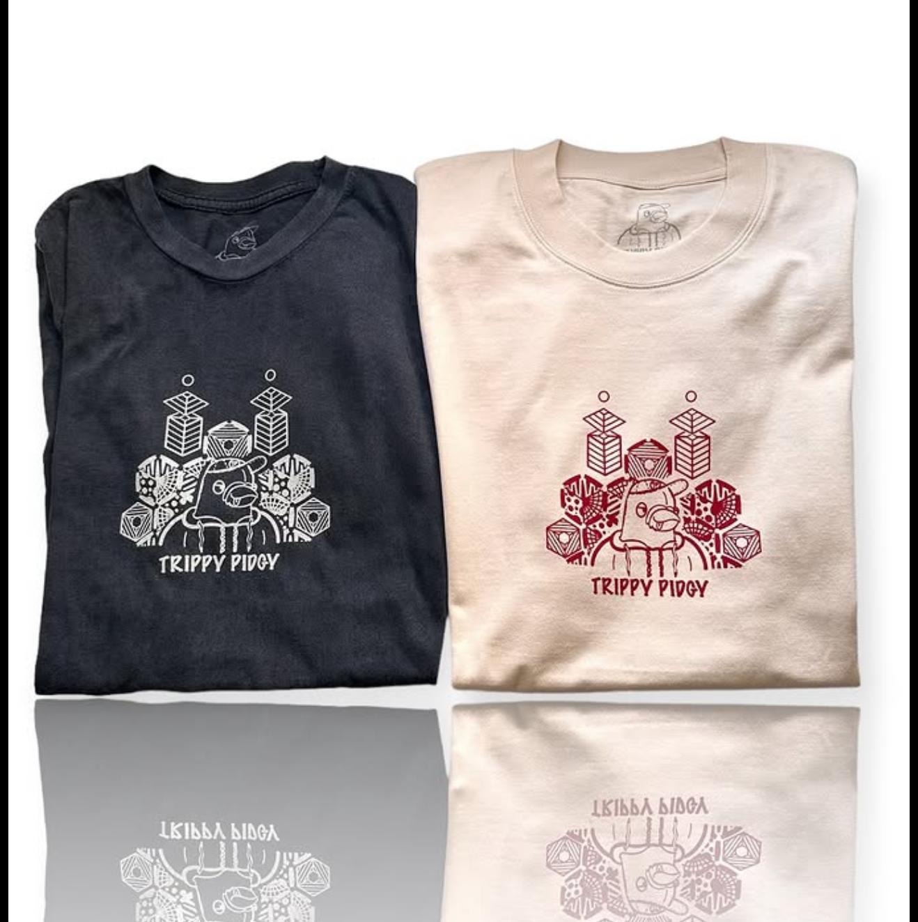 Tippy Pidgy - Short sleeve t-shirt (cream)