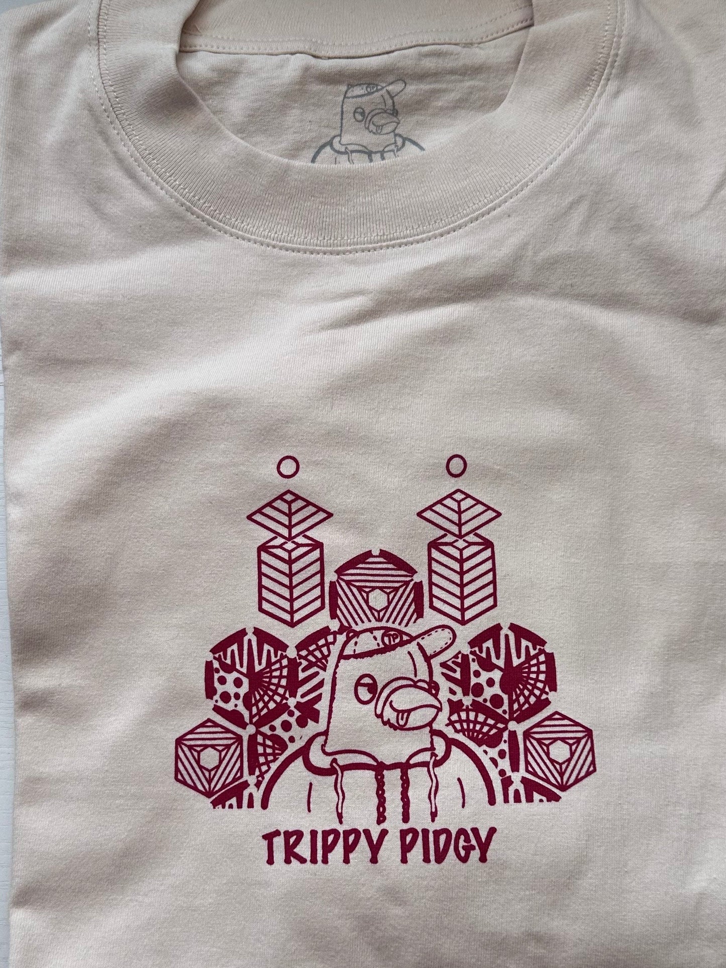 Tippy Pidgy - Short sleeve t-shirt (cream)