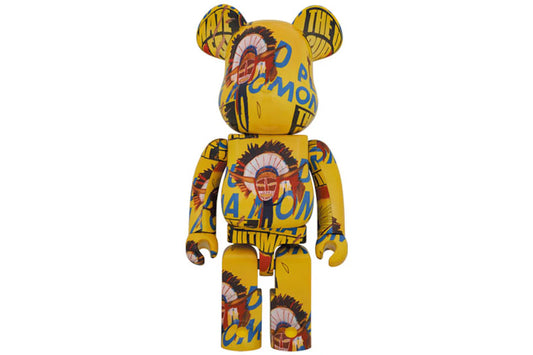Andy Warhol x JEAN-MICHEL BASQUIAT #3 1000% bearbrick