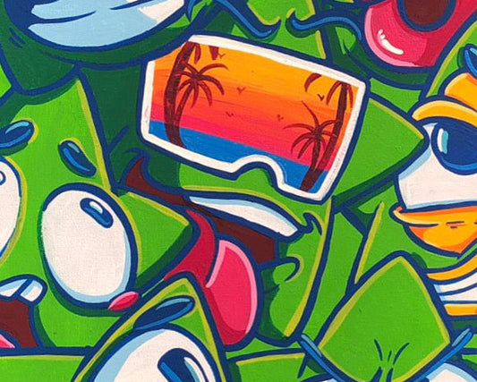 Freaky Kiss- Green State of mind